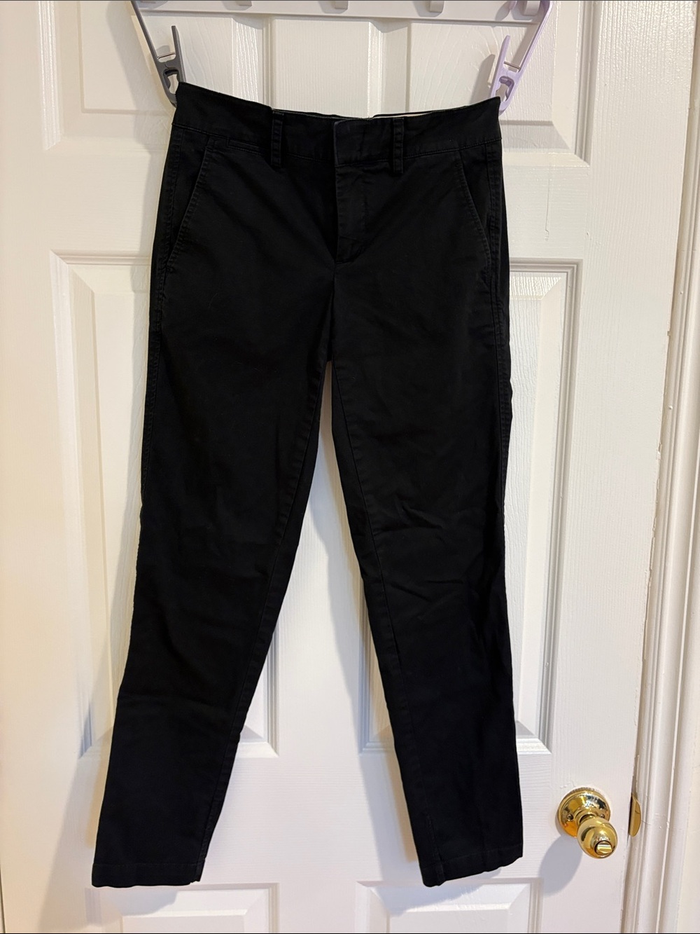 Vince Black Ankle Crop Pants